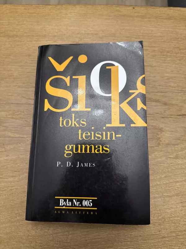 Šioks toks teisingumas - P. D. James, knyga 2