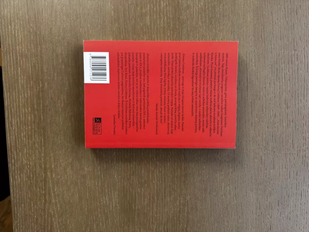 Anarchizmas ir kitos esė - Emma Goldman, knyga 4