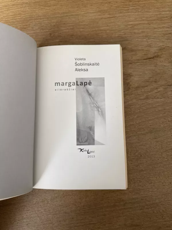 Marga Lapė - Violeta Šoblinskaitė Aleksa, knyga 3