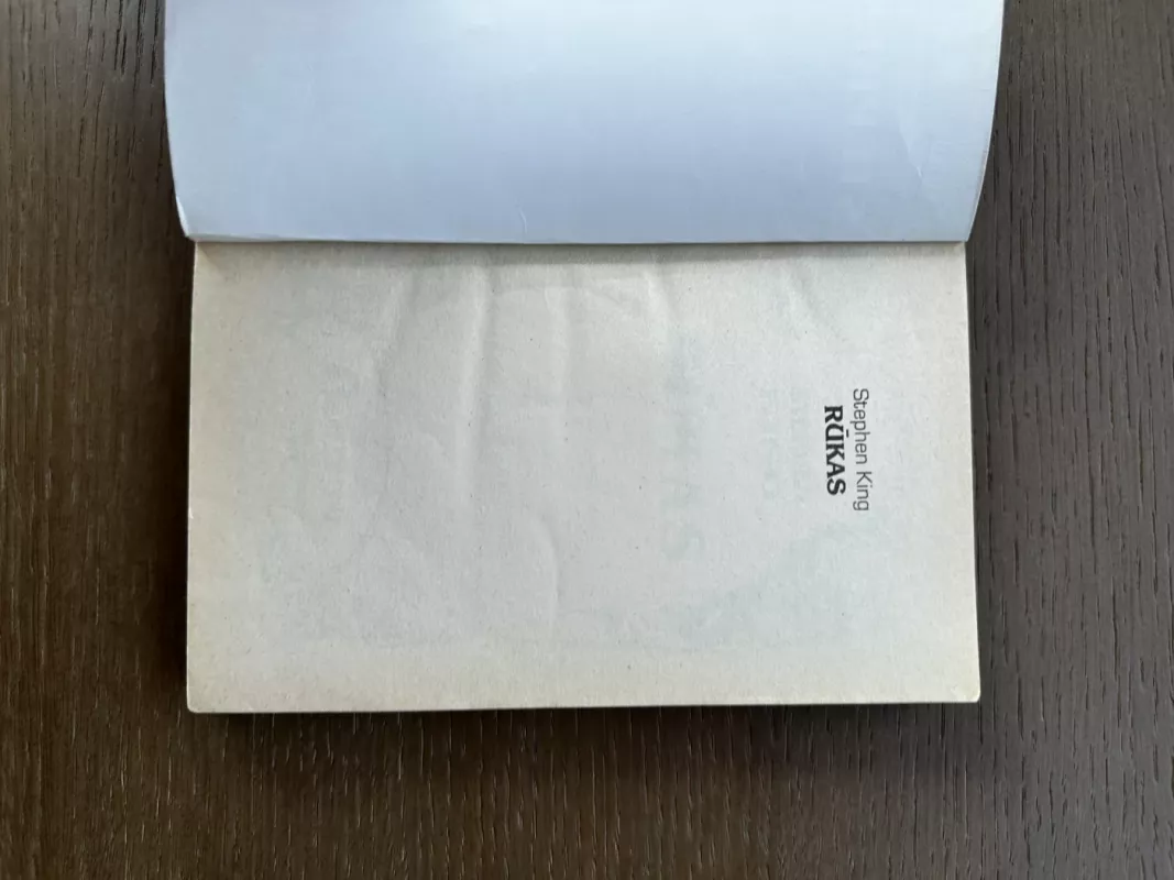 Rūkas - Stephen King, knyga 5