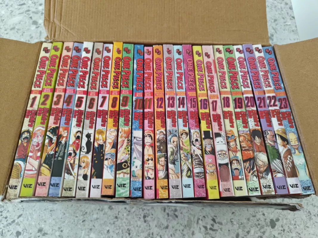 One Piece, 1-23 Vol. (Pažeistą pakuotė) - Eiichiro Oda, knyga 2