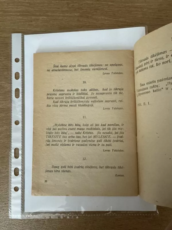 Žodis dvasininkams - Levas Tolstojus, knyga 6