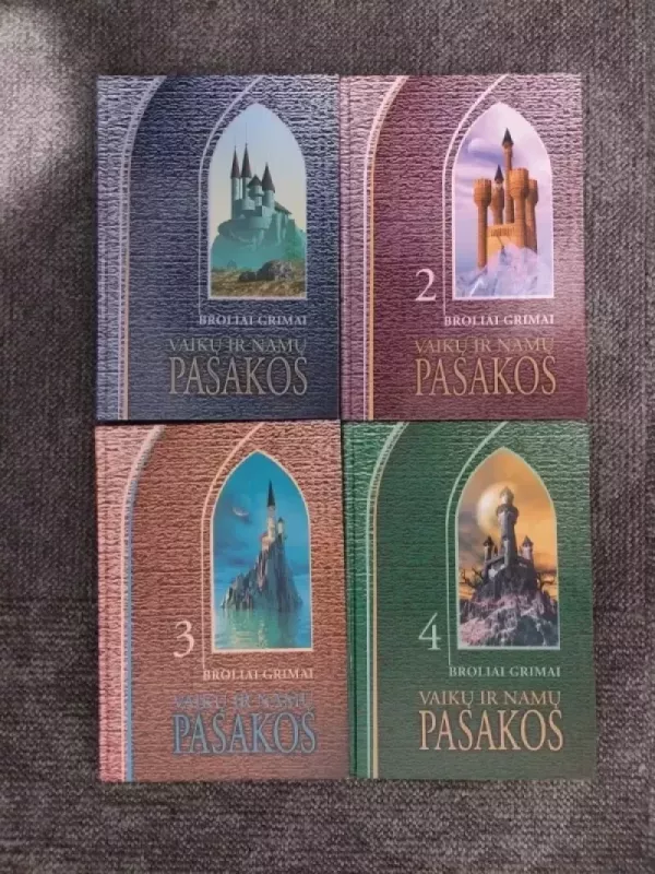 Vaikų ir namų pasakos (4 tomai) -  Broliai Grimai, knyga 2