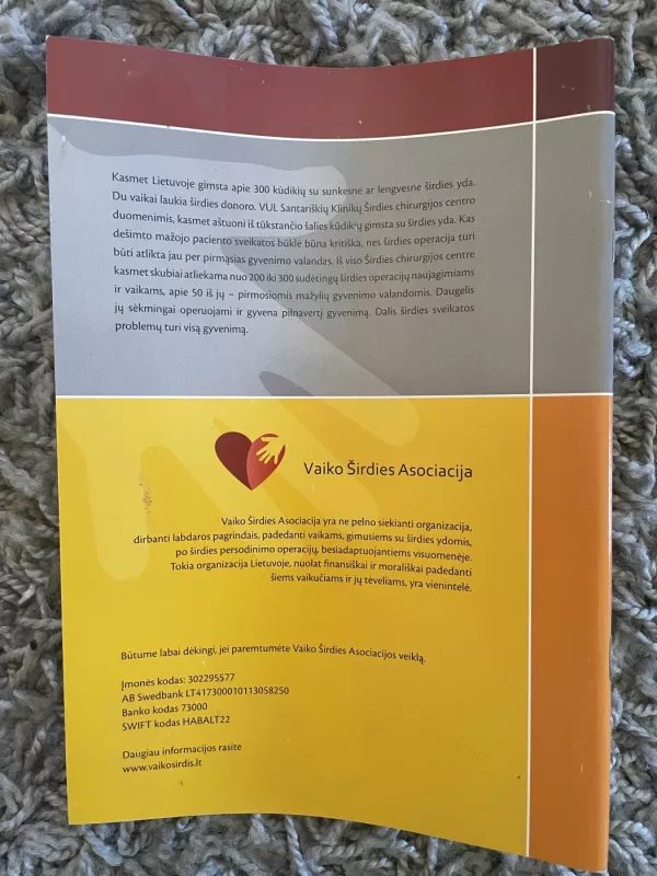 Įgimtos širdies ydos - Vaiko širdies asociacija, knyga 3