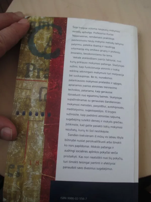 Menas mokytis nepavargstant - Kurt Tepperwein, knyga 6