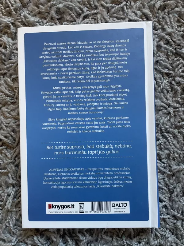 Klauskite daktaro - Alvydas Unikauskas, knyga 3