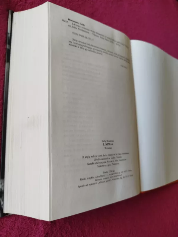 Likimas - Sally Beauman, knyga 5