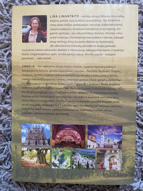 Umbrija. Žalioji Italijos širdis - Lina Limantaitė, knyga 3