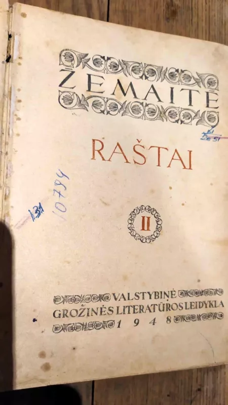 Žemaitė Raštai I, II tomai - Žemaitė, knyga 5