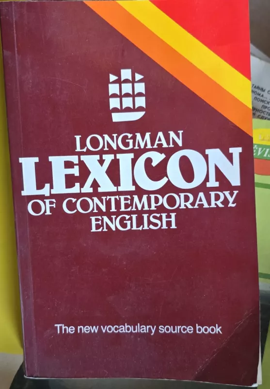 Longman Lexicon of Contemporary English - Tom McArthur, knyga 2