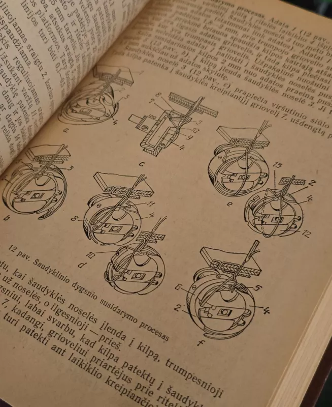 Siuvamų mašinų konstrukcija, derinimas ir remontas - V.Isajevas, V. Francas, knyga 4