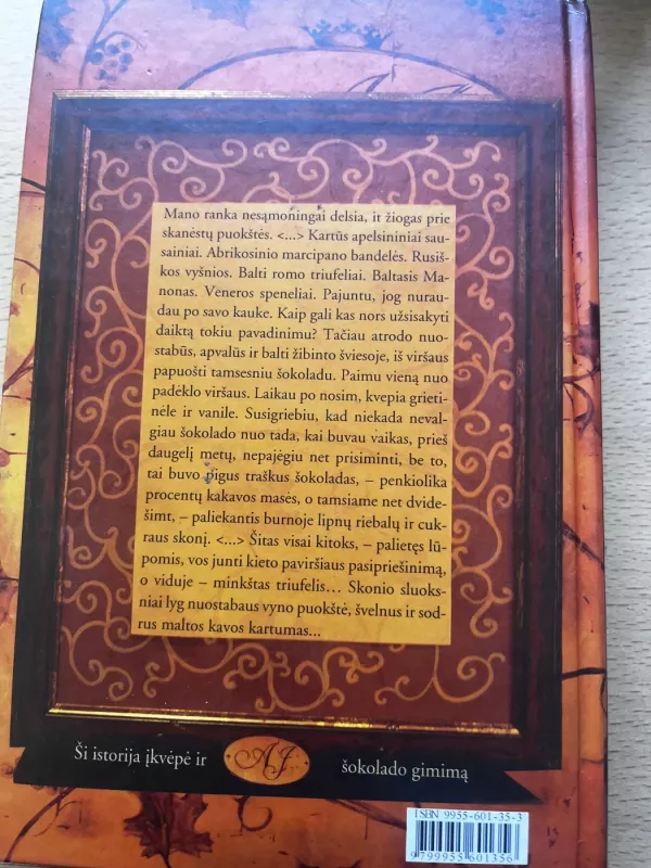 Šokoladas - Joanne Harris, knyga 2