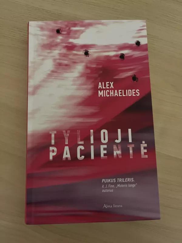 Tylioji pacientė - Alex Michaelides, knyga 2