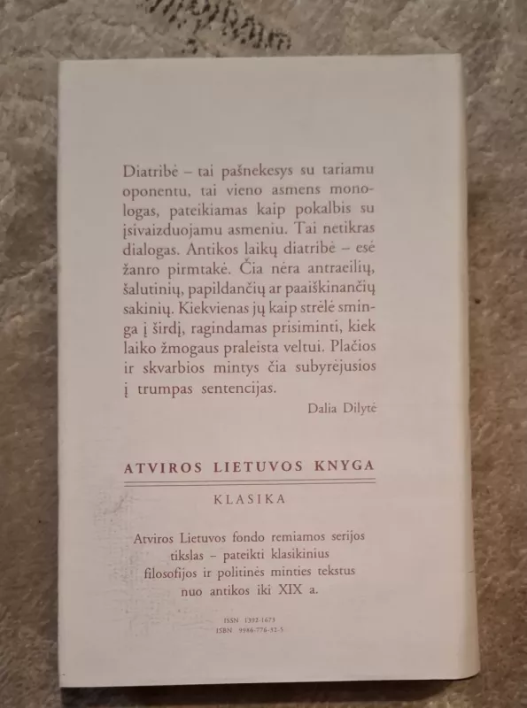 Diatribės - Seneka Liucijus Anėjus, knyga 3
