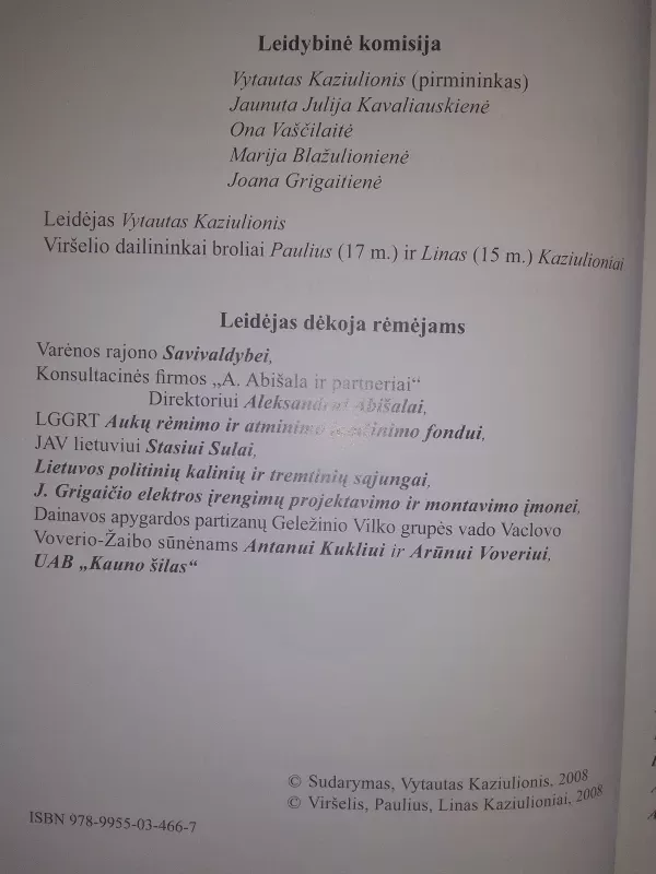 Pokario žmonių likimus apmąstome šiandien - Autorių Kolektyvas, knyga 5