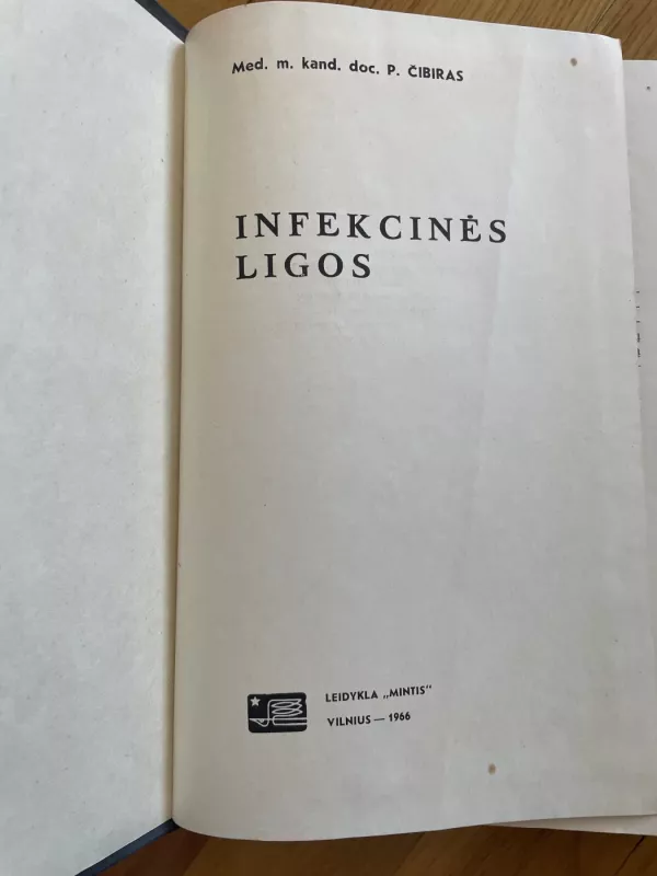 Infekcinės ligos - P. Čibiras, knyga 3