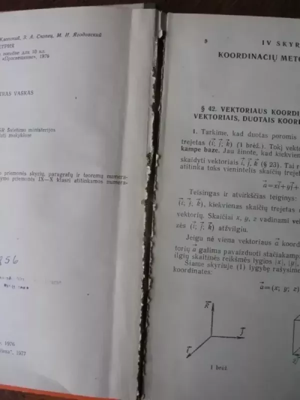 Geometrija 10 - 11 klasei - V.Klopskis, Z.Skopecas, M.Jagodovskis, knyga 4