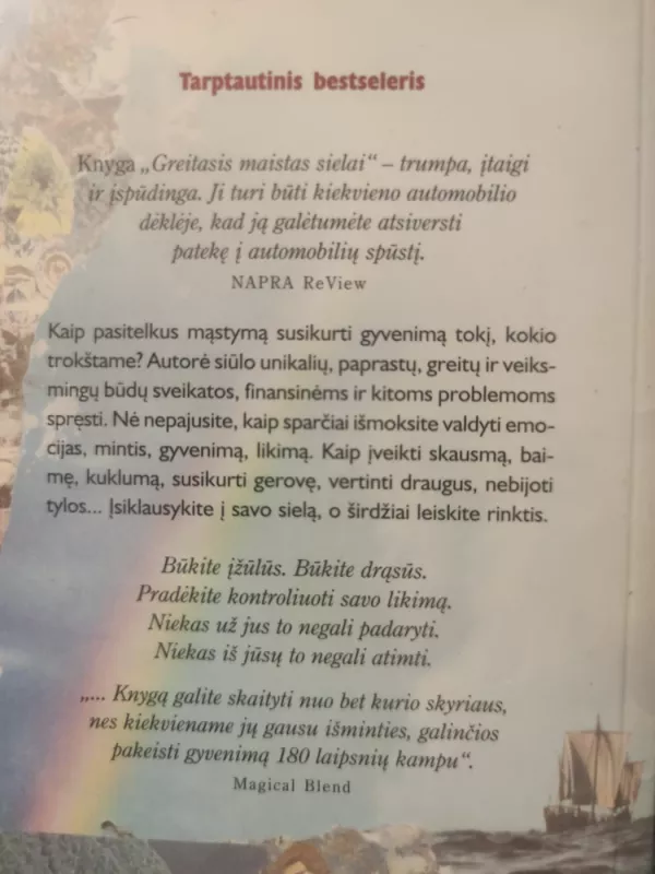 Greitasis maistas sielai - Barbara Berger, knyga 3