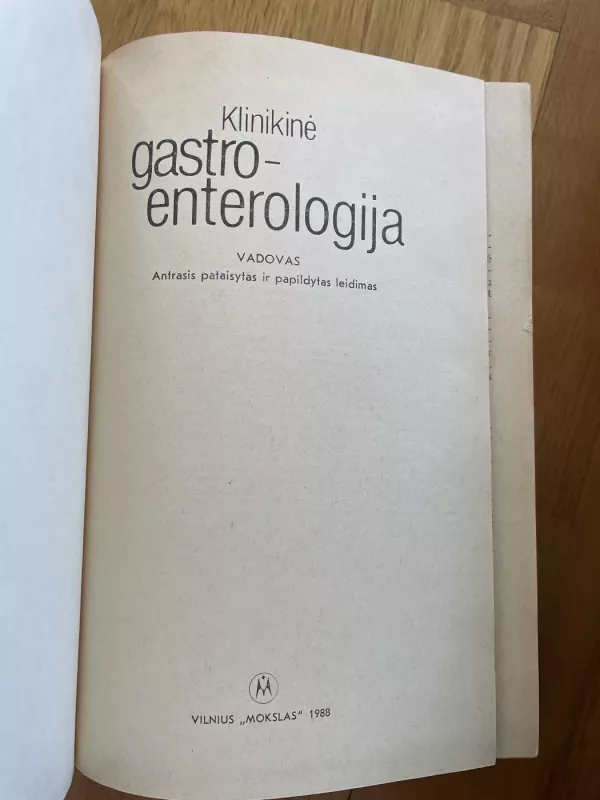 Klinikinė gastroenterologija - M. Krikštopaitis, knyga 3