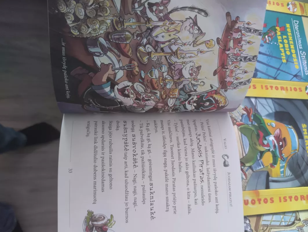 Džeronimas Stiltonas knygos - Elisabetta Dami, knyga 3