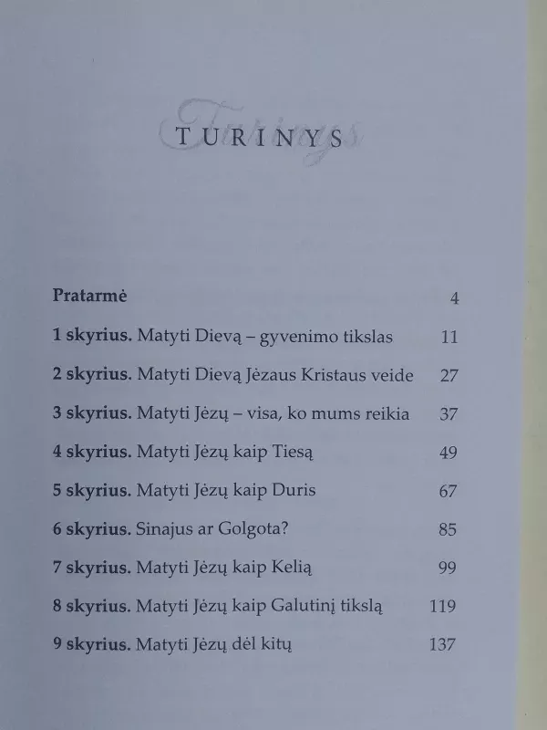 Matyti Jėzų - Roy Hession, knyga 4