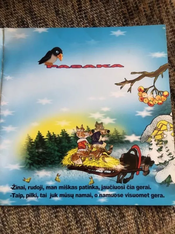Lapė ir vilkas (iliustruota pasaka) - G. Lukosesičius, knyga 3