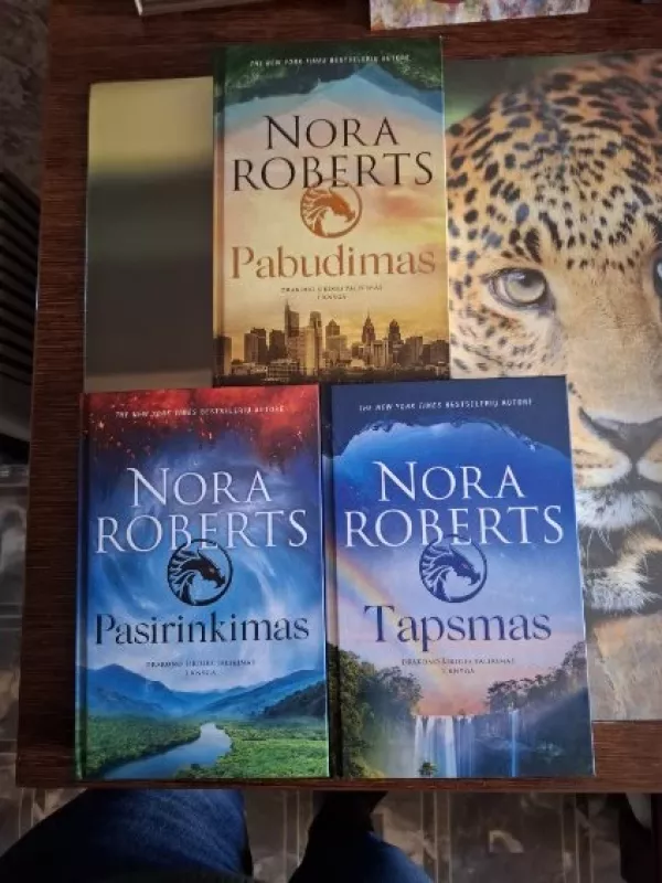 “Drakono širdies palikimas: Pabudimas, Tapsmas, Pasirinkimas” - Nora Roberts, knyga 4