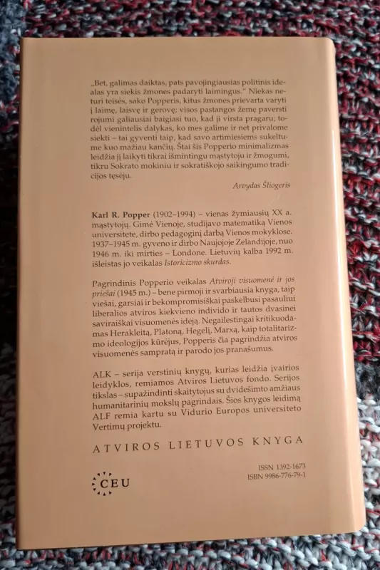 Atviroji visuomenė ir jos priešai - Karl Raimund Popper, knyga 3