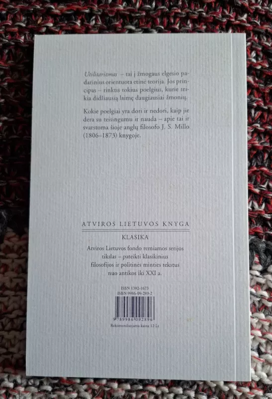 Utilitarizmas - John Stuart Mill, knyga 3