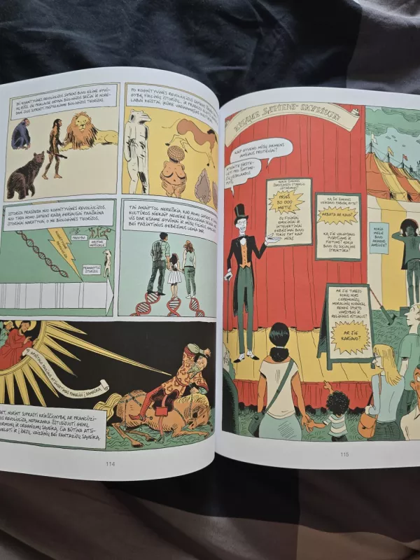 Sapiens: žmonijos gimimas. Istorinis komiksas. 1 dalis - Yuval Noah Harari, knyga 5