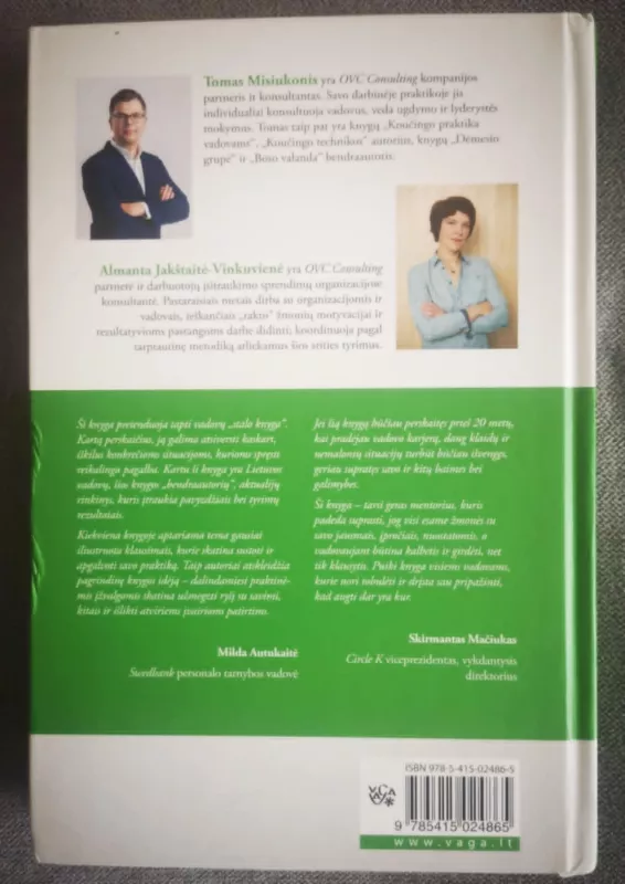 Vadovas per 24 h - Tomas Misiukonis, Almanta J.Vinkuvienė, knyga 3