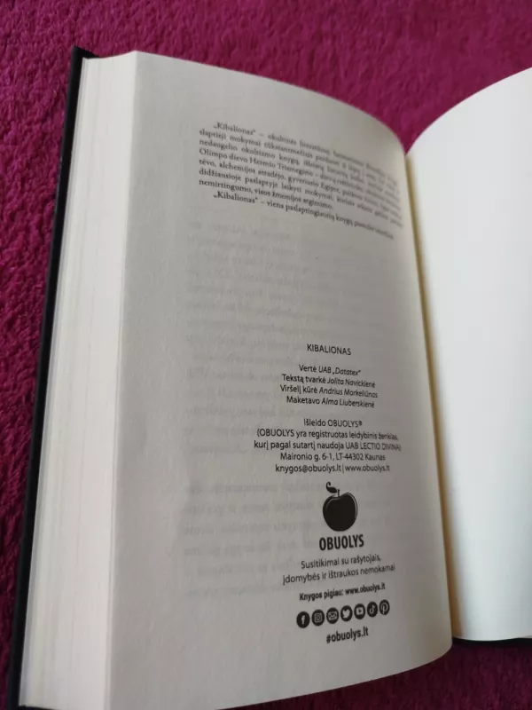 Kibalionas - Autorių Kolektyvas, knyga 5