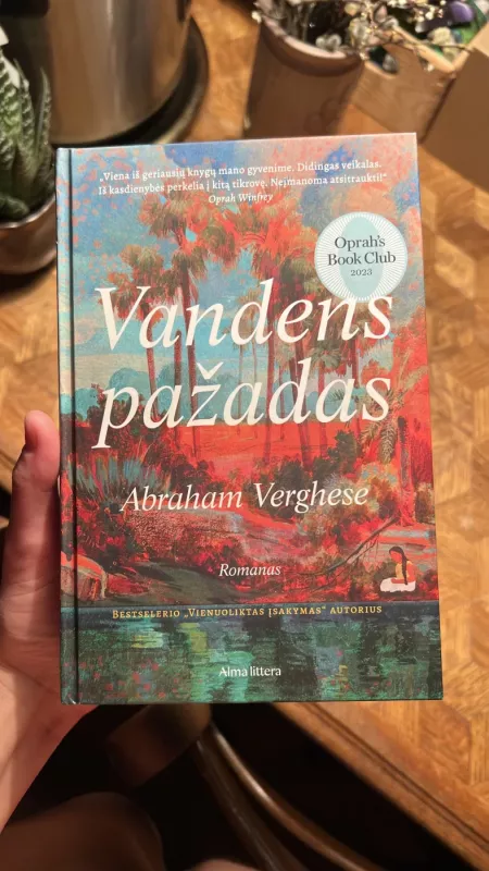 Vandens pažadas - Abraham Verghese, knyga 2