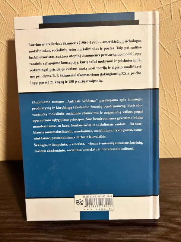 Antrasis Voldenas - Frederick Skinner, knyga 4