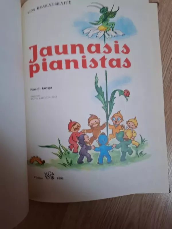 Jaunasis pianistas (pirmoji knyga) - Vida Krakauskaitė, knyga 3