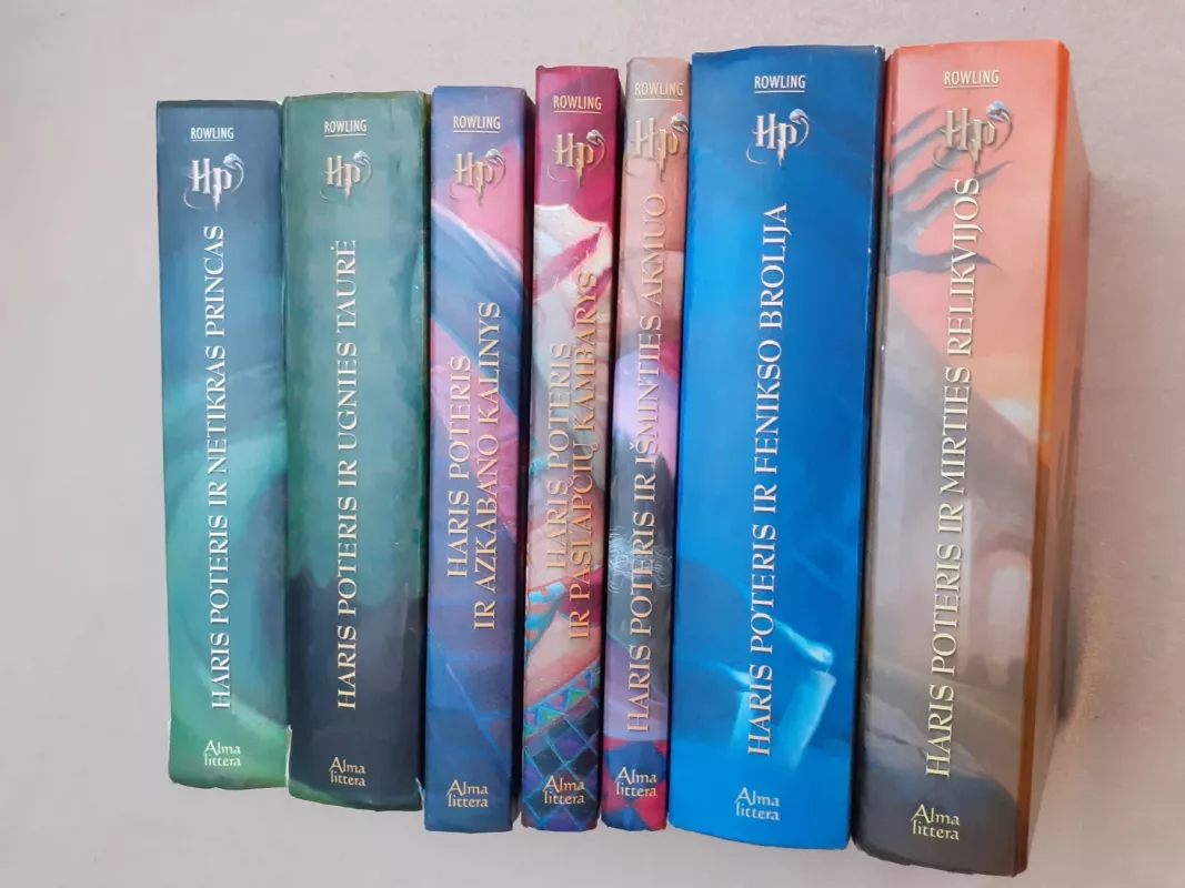 Haris Poteris ( 1-7 knygos ) - J.K. Rowling, knyga 3