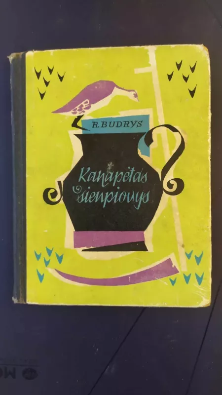 Kanapėtas šienpjovys - R. Budrys, knyga 2