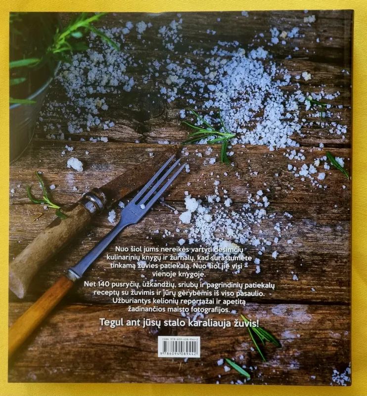 Žuvis pasaulio virtuvese - Nida Degutienė, knyga 3