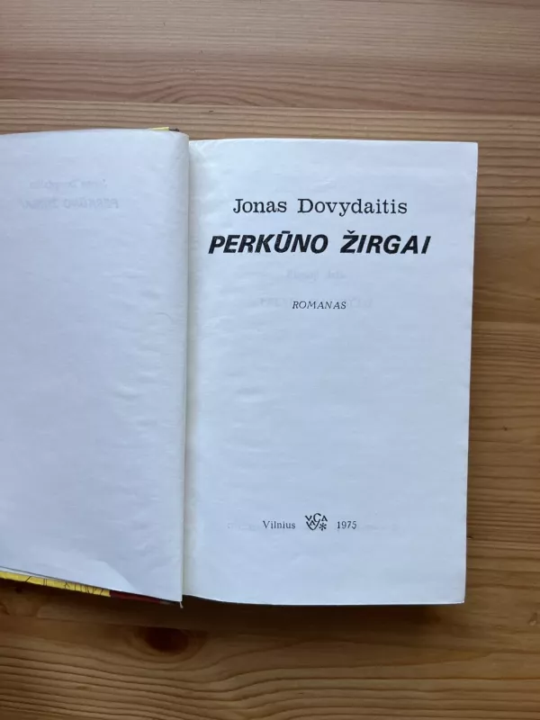 Perkūno žirgai - Jonas Dovydaitis, knyga 3