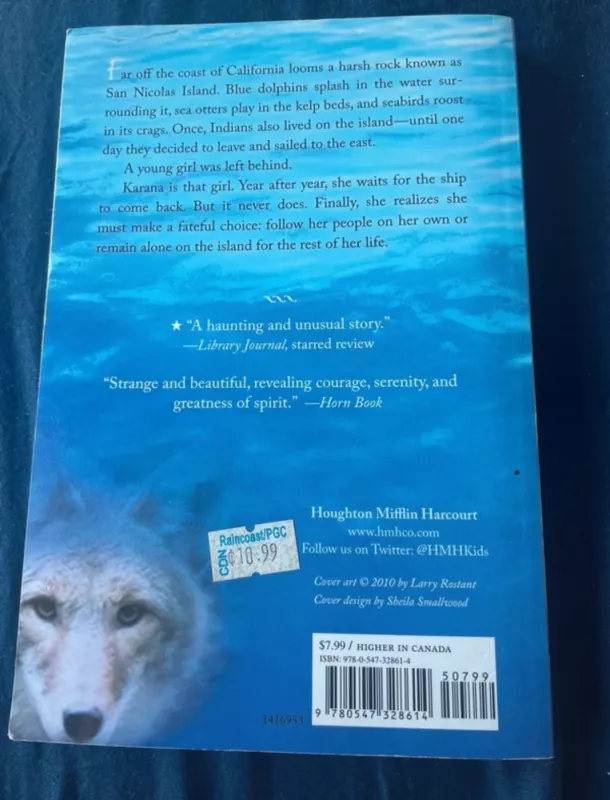 Island of the Blue Dolphins - Scott O'Dell, knyga 3