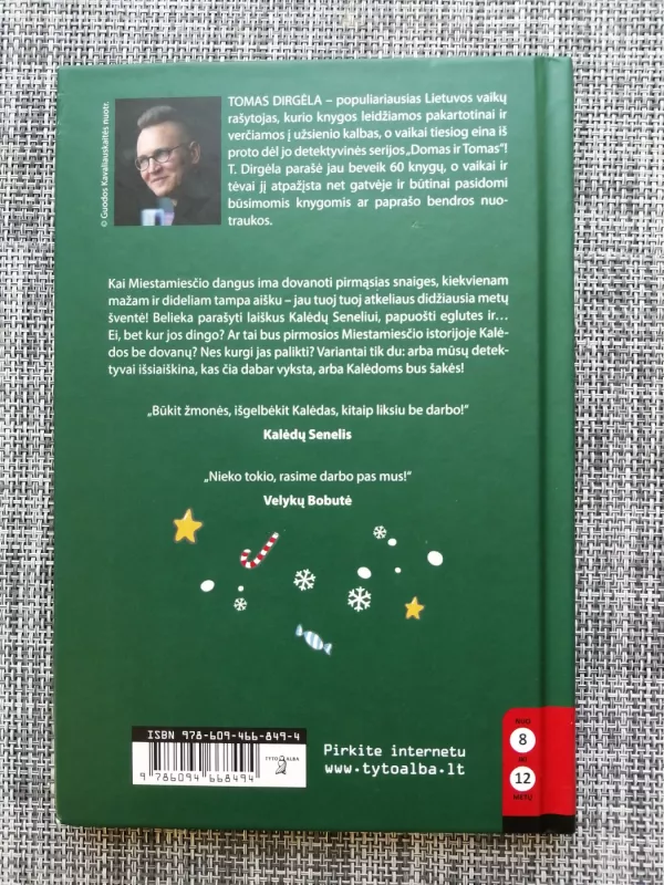 Domas ir Tomas. Dingusių eglučių byla. 17 knyga - Tomas Dirgėla, knyga 3