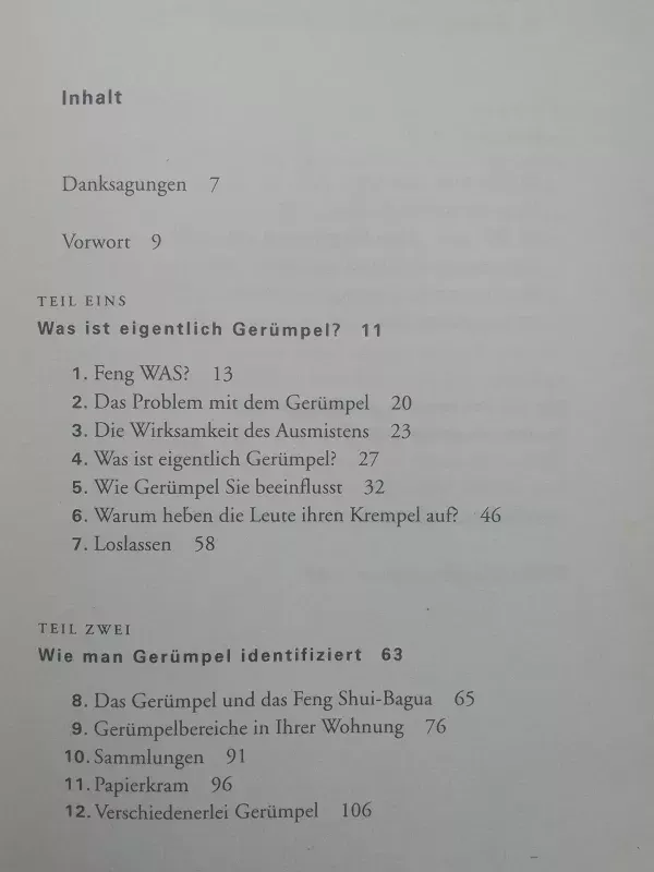 Feng Shui gegen das Gerümpel des Alltags - Bernd Jost, knyga 4