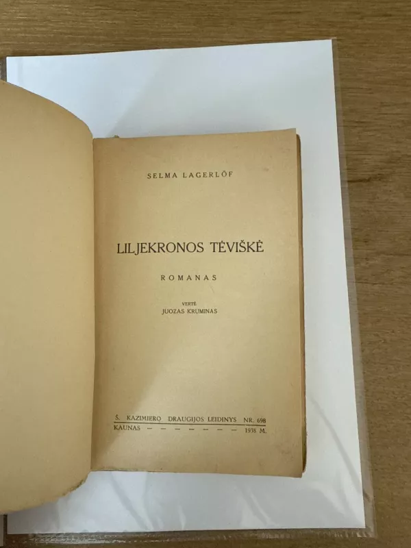 Liljekronos tėviškė - Selma Lagerlöf, knyga 3