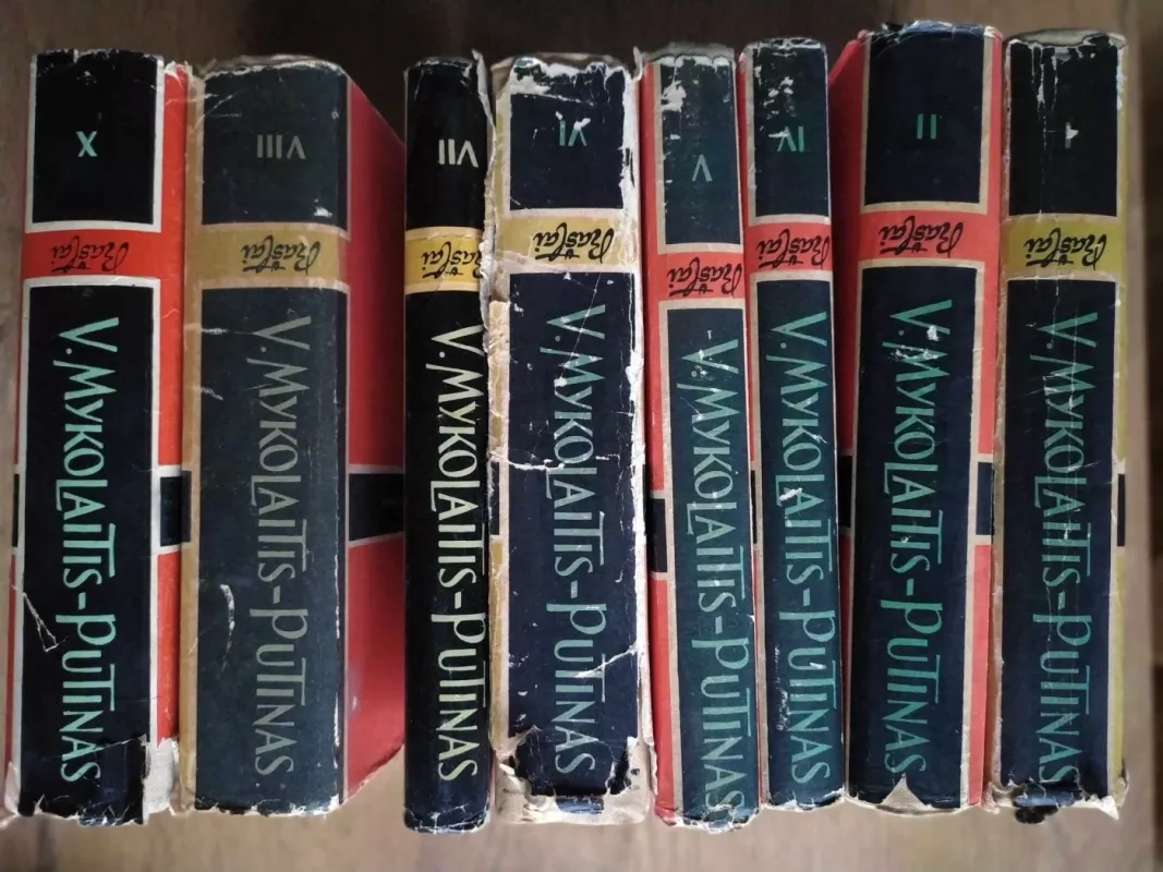 V. Mykolaitis-Putinas Raštai I-X t. - V. Mykolaitis-Putinas, knyga 3