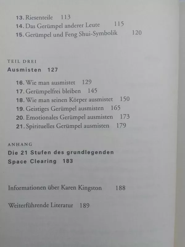 Feng Shui gegen das Gerümpel des Alltags - Bernd Jost, knyga 5