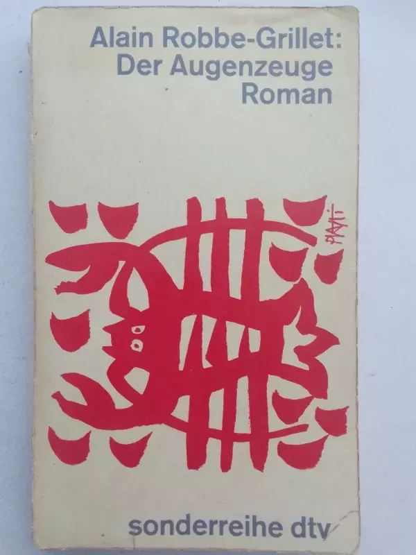 Der Augenzeuge Roman - Alain Robbe-Grillet, knyga 2