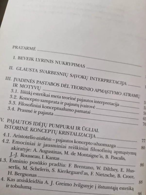Pajaustos mintys: estetikos virsmas estetologija - Juozas Mureika, knyga 3
