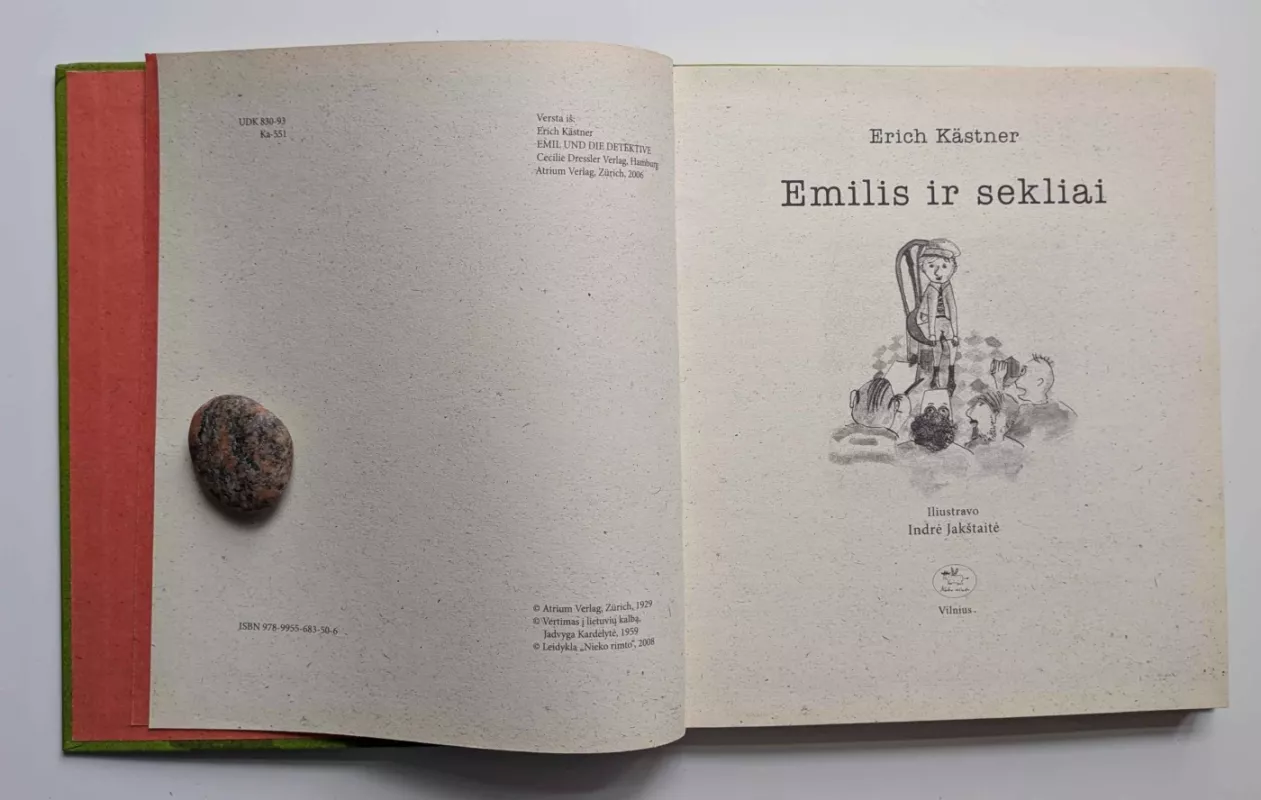 Emilis ir sekliai - Erich Kastner, knyga 3