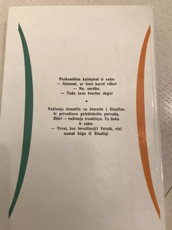 Lietuvių liaudies anekdotai - Autorių Kolektyvas, knyga 3