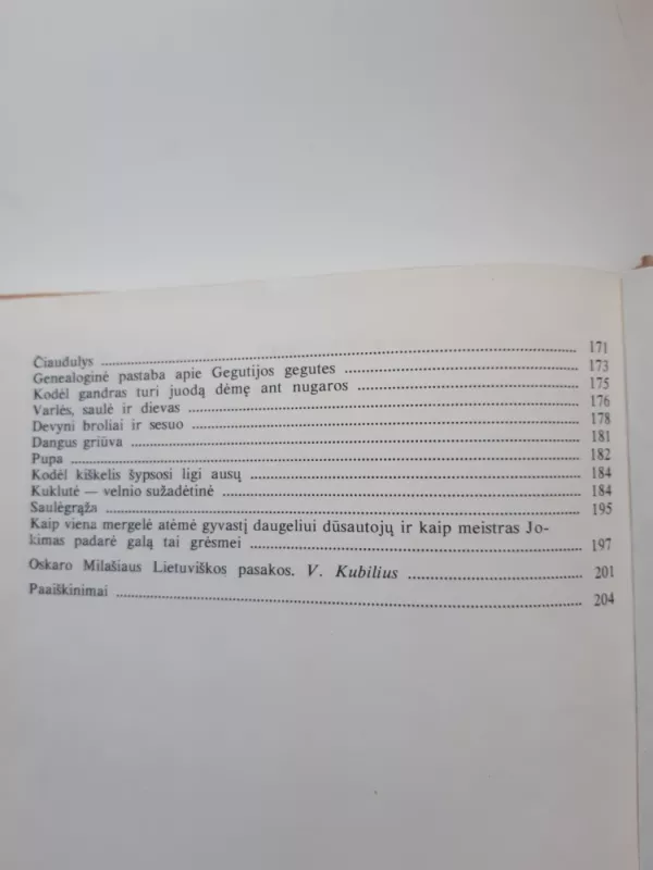 Lietuviškos pasakos - Oskaras Milašius, knyga 4